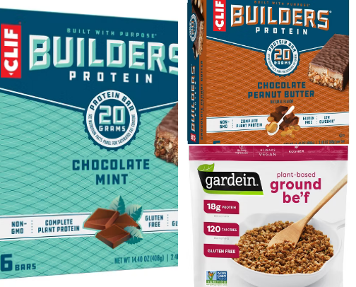 Target: Vegan Foods/Supplements cover photo collage