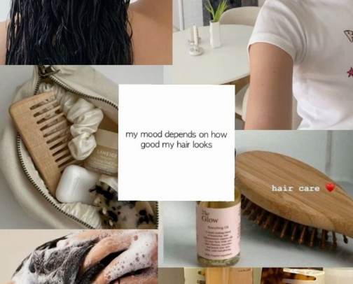Oil-Free Hair Essentials cover photo collage