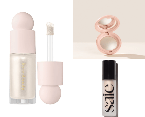 Shimmering highlight collection cover photo collage