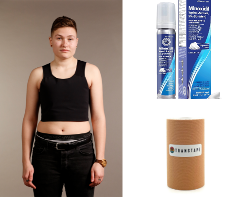transgender and poor cover photo collage