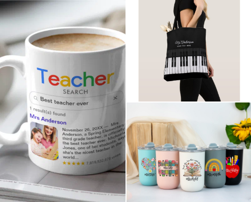 Great gifts for teachers cover photo collage
