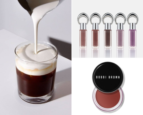 Cold brew look makeup ☕️ cover photo collage