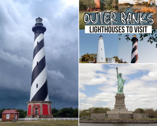 Lighthouses, of course! cover photo collage