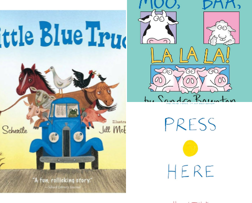 Favorite Books to Develop Language cover photo collage