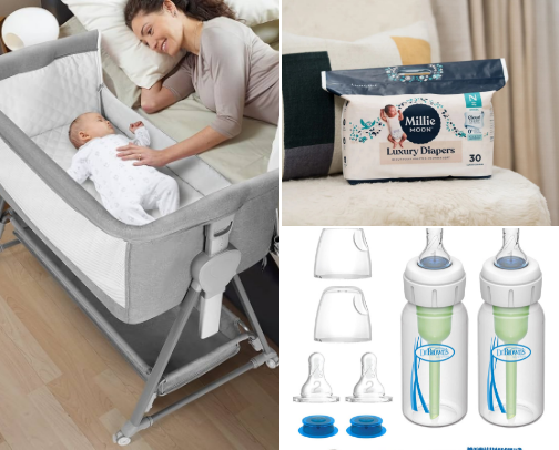 Newborn Essentials 👩🏽‍🍼 cover photo collage