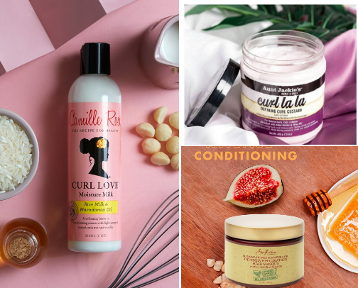 Everything You Need to Keep Your Curls Poppin’, Shiny & Defined😍❤️ cover photo collage