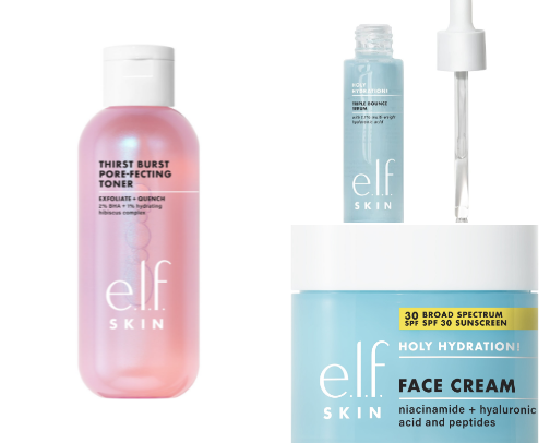 AFFORDABLE BEGINNER SKINCARE ROUTINE cover photo collage