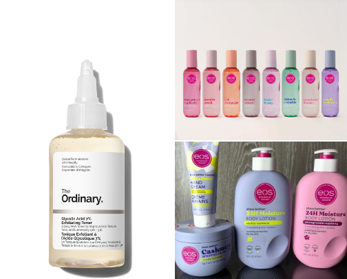 My favorite beauty recs cover photo collage