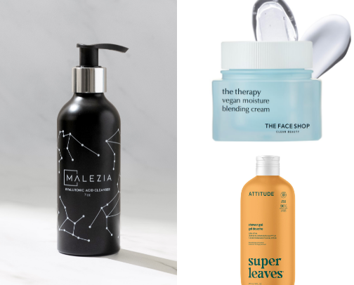 Non-toxic beauty cover photo collage