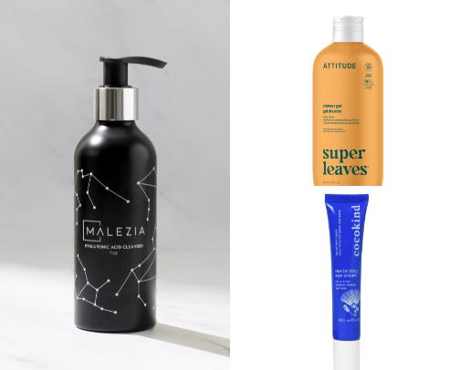 Non-toxic beauty cover photo collage