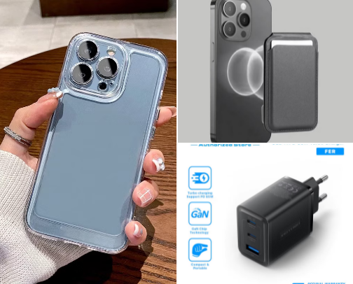 📱 Aesthetic Phone Accessory Collection: Level Up Your Mirror Selfies & Content! (Recommendations) cover photo collage