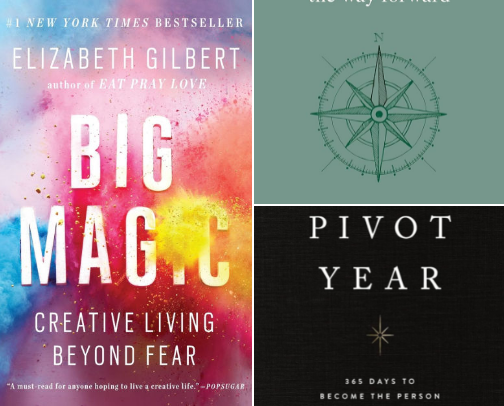 Inspiring books I refuse to part with cover photo collage