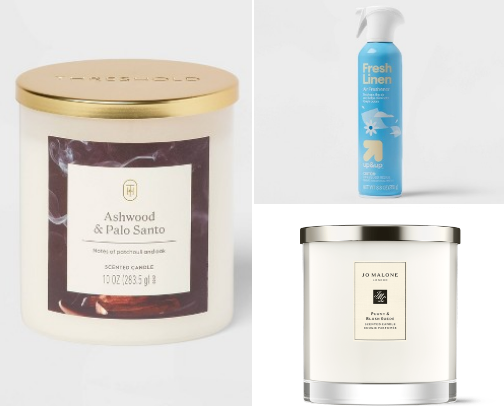 home fragrances! cover photo collage