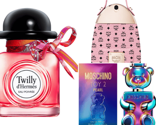 Parfume for women cover photo collage