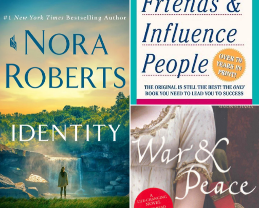 My favorite book recs cover photo collage