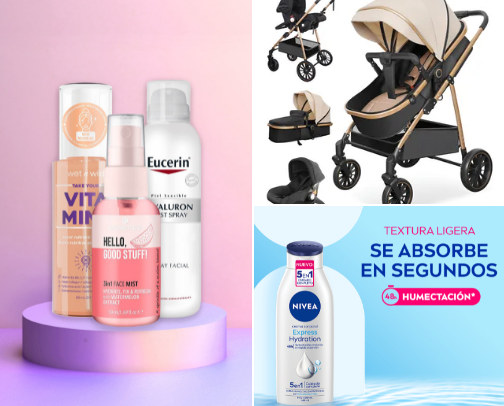 Productos cover photo collage