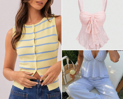 The Effortless Spring Capsule cover photo collage
