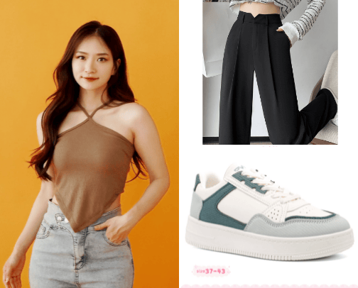 Fashion Wanita cover photo collage