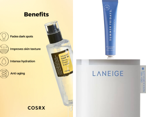 Viral skincare that is worth the hype! 🙌🏻 cover photo collage