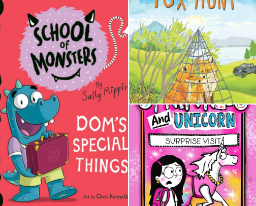 Struggling Reader? — Start With These Chapter Books- great for struggling readers and children showing dyslexia characteristics. cover photo collage