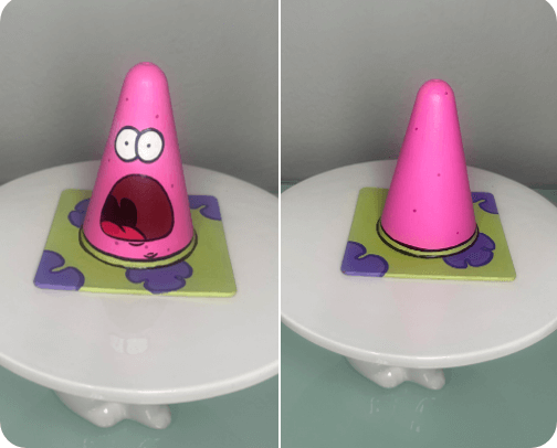Patrick Star cover photo collage