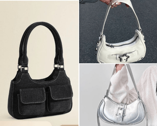 women's sling bag👛👜🤍✨ cover photo collage