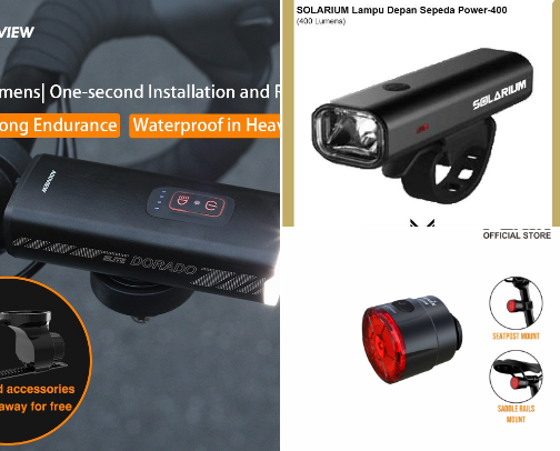 Essential Bike Accessories for Safer & More Comfortable Rides cover photo collage