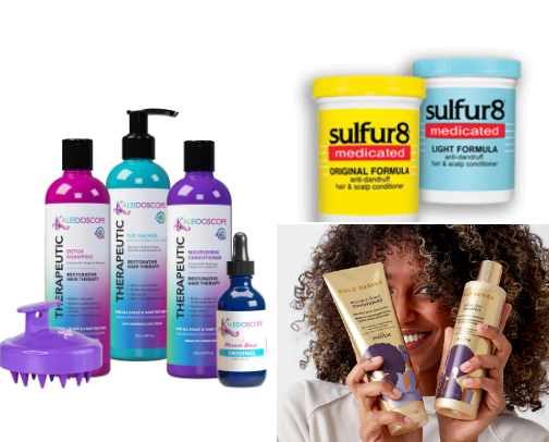 Haircare for bADDIEs cover photo collage