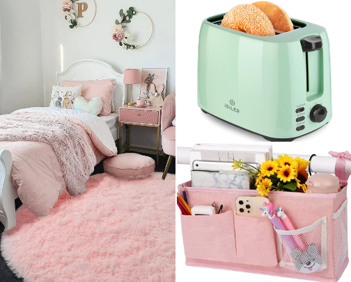 Must-Haves in your Dorm 🛏️ cover photo collage