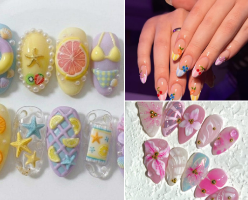 June Nails Inspo 2026: Trendy Summer Nail Designs & Aesthetics cover photo collage