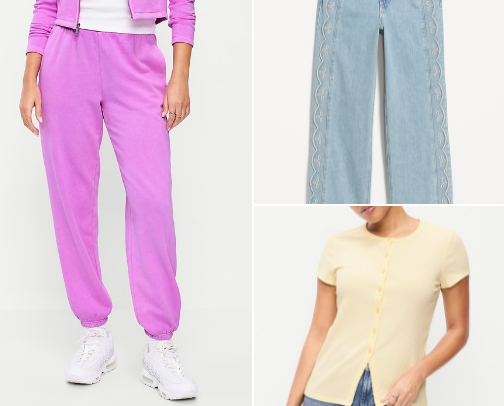 Old Navy Spring Collection cover photo collage