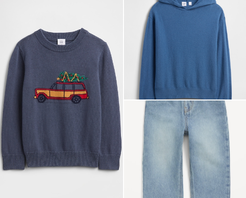 Little Boy Winter Clothing Inspo cover photo collage