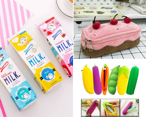 Food-shaped Storage cover photo collage