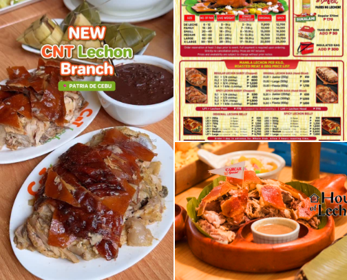 Best Lechon in CEBU you must try! 🤤 cover photo collage
