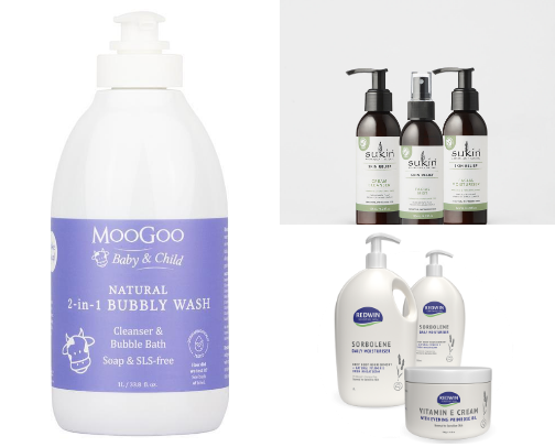My favorite skin care cover photo collage
