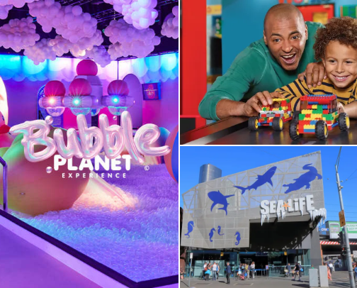Best Indoor Playgrounds & Attractions for Kids in Melbourne cover photo collage
