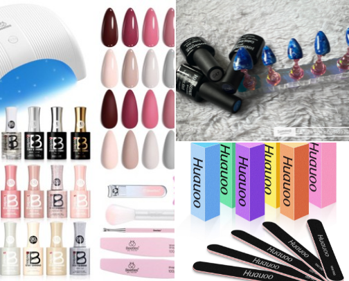 DIY Gel Manicure Made Easy: Essential Tools & Products for Beginners cover photo collage