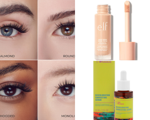 My favorite beauty recs cover photo collage