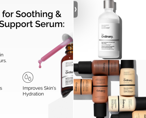 The ORDINARY = great affordable products for your SKIN cover photo collage