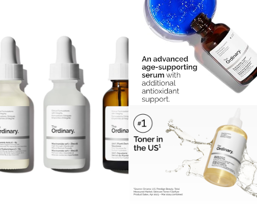 The ORDINARY = great affordable products for your SKIN cover photo collage