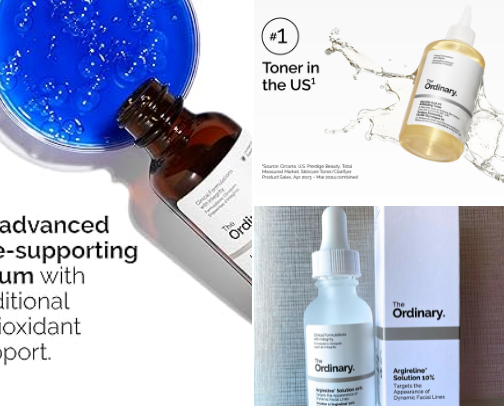 The ORDINARY = great affordable products for your SKIN cover photo collage