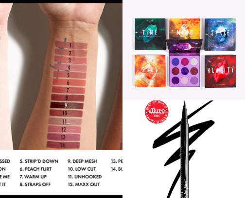 My favorite beauty recs cover photo collage