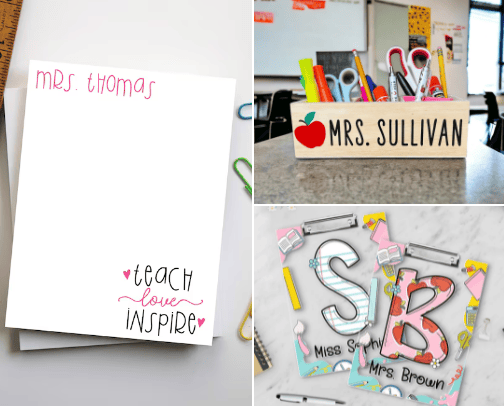 Teacher Gift Ideas 🍎📓 cover photo collage