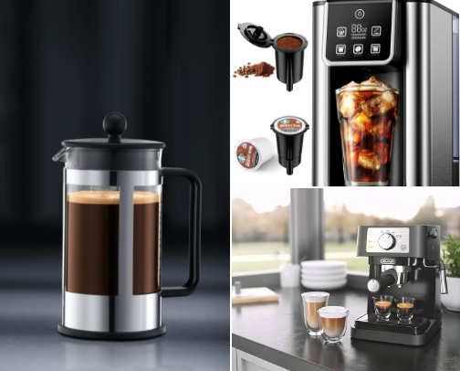 The Best Coffee At Home cover photo collage