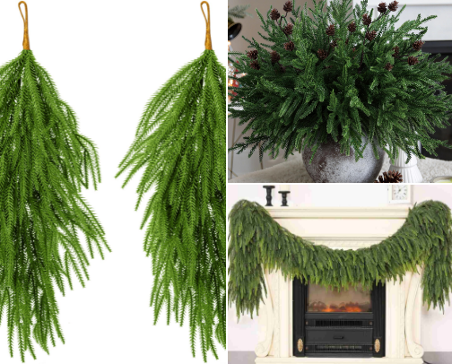 Holiday Wreaths and Greenery cover photo collage