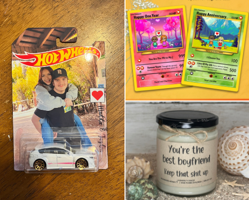 “What should I Get My Boyfriend?” cover photo collage