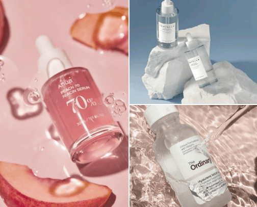 Affordable Serums That Are Heaven In A Bottle✨ cover photo collage