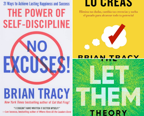 My top life changing books! Best personal development books that I truly love and enjoyed reading! cover photo collage