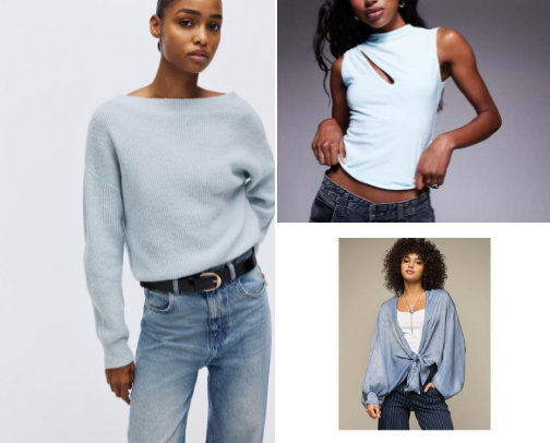 COOL ICE BLUE - A TOP COLOR FOR 2026 cover photo collage