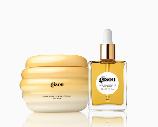 gisou perfume cover photo collage
